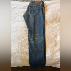 Ag Adriano Goldschmied Indigo Denim Pants
